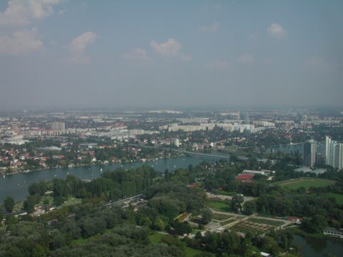 Eine wundersch�ne Aussicht &uuml;ber die Stadt