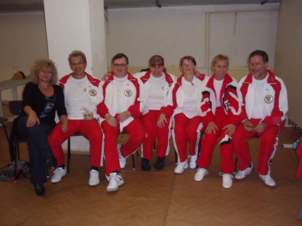 Wir als Team in rotweißrot