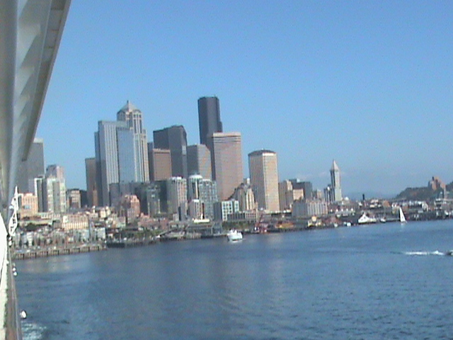 Seattle vom Schiff aus