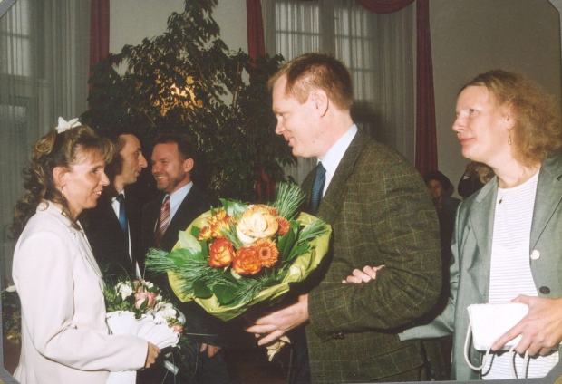 Gratulationen nach der Trauung