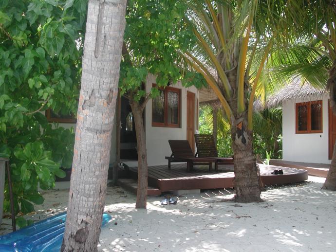 Die Bungalows sind alle sch&ouml;n gestaltet