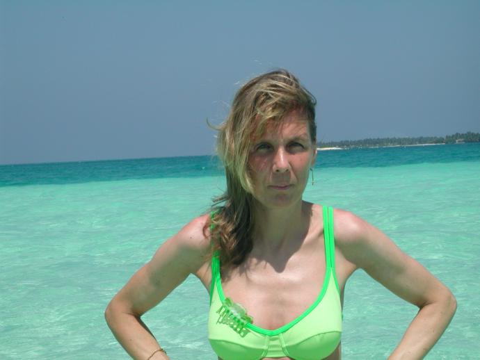 gern gehe ich in die Lagune