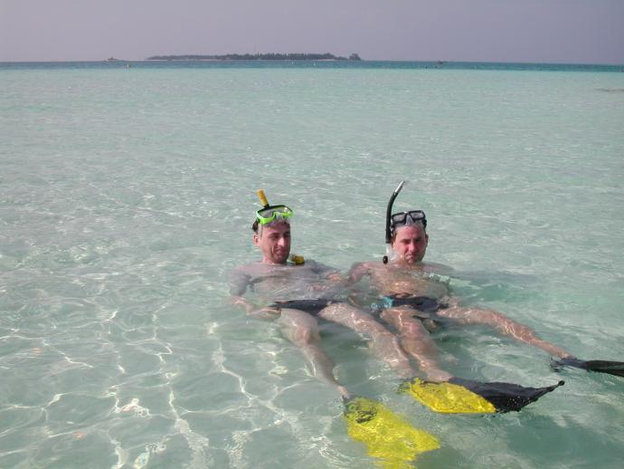 G&uuml;nther und Willy auf Schnorcheltour