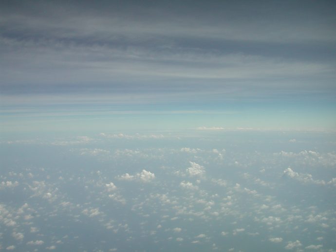 Ober den Wolken