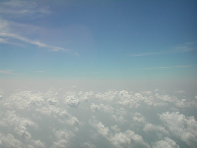 &Uuml;ber den Wolken